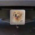 Golden Retriever Dog Breed Tow Trailer Hitch Cover Plug Insert