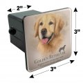 Golden Retriever Dog Breed Tow Trailer Hitch Cover Plug Insert