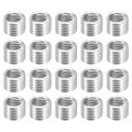 30pcs Helical Threaded Inserts 5 16 -18x1 5d 304 Stainless Steeled Socket Thread Repair Insert For Plastic Wood Threalical 
