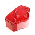 Three T Red Motorcycle Rear Taillight Cover Tail Light Lens Cap For Honda Trail Ct70 Cl70 Cl90 Ct90 Ss90 Ss125a Ca175 Cb160