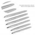 Fydun 6pcs Car Engine Hood Vent Grille Cover Trim Chrome Accessories For Benz R172 Slk 2011a 2019