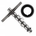 Caltric Camshaft Metal With Spur Gear Compatible Kawasaki Fd590v Fd611v 4-stroke Engines