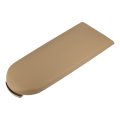 Car Center Console Lid Armrest Cover Seat Box Cap Panel With Latch Lip Replacement For Volkswagen Jetta Golf Passat Khaki Pu 