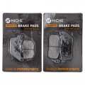 Niche Brake Pad Set For Harley-davidson Sportster 1200 883 Xl883c Xl1200c Iron 42831-04a Front Rear Semi-metallic