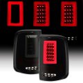 Led Tube Bar Tail Lights For 2004-2008d F150 Styleside Smoke Lens Black Housing Rear Brake Signal Lamps Replacement For Go-3876