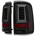 Led Tube Bar Tail Lights For 2004-2008d F150 Styleside Smoke Lens Black Housing Rear Brake Signal Lamps Replacement For Go-3876