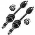 Caltric Front Left And Right Cv Joint Axle Bearing Compatible With Yamaha Kodiak 700 Yfm700 4x4 Eps 2016