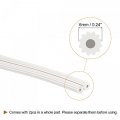 Uxcell Screen Spline 5m 16 4ft Silicone Sealing Strip Window Retainer 6mm Od White