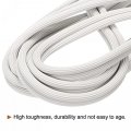 Uxcell Screen Spline 5m 16 4ft Silicone Sealing Strip Window Retainer 6mm Od White