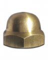Nuts Hexs Solid Brass Acorn Cap Nut Nut Assortment Commercial Kit 8-32 10 Pcs Super-deals-sho Hexs Solid Brass Acorn Cap Nut 
