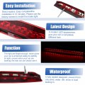 X Autohaux High Level Third Rear Brake Stop Light 632569178 For Bmw Z4 5i 3 0i 2 5l L6 Gas 3 0l 2003-2005 Red