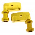 8mm Motorcycle Swingarm Spool Adapters Mounts Compatible With Cbr250r Cbr300r Cbr500r Gt250r Cnc Gold