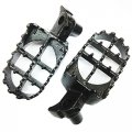 Hongk- Gunmetal Black Foot Pegs Compatible With Yamaha Wr250f Wr400f Wr426f Wr450f Except 2010 Yz125 Yz250 Yz250f Yz400f Yz426f