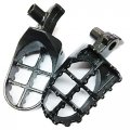 Hongk- Gunmetal Black Foot Pegs Compatible With Yamaha Wr250f Wr400f Wr426f Wr450f Except 2010 Yz125 Yz250 Yz250f Yz400f Yz426f