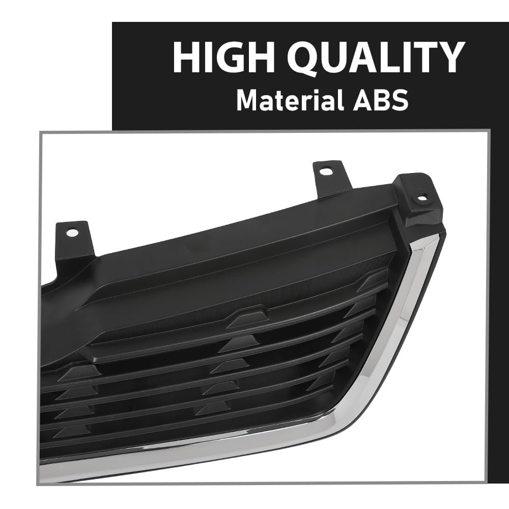Front Bumper Grille With Chrome Trim For Subaru Forester 2019 2021 Part Number 91121sj110