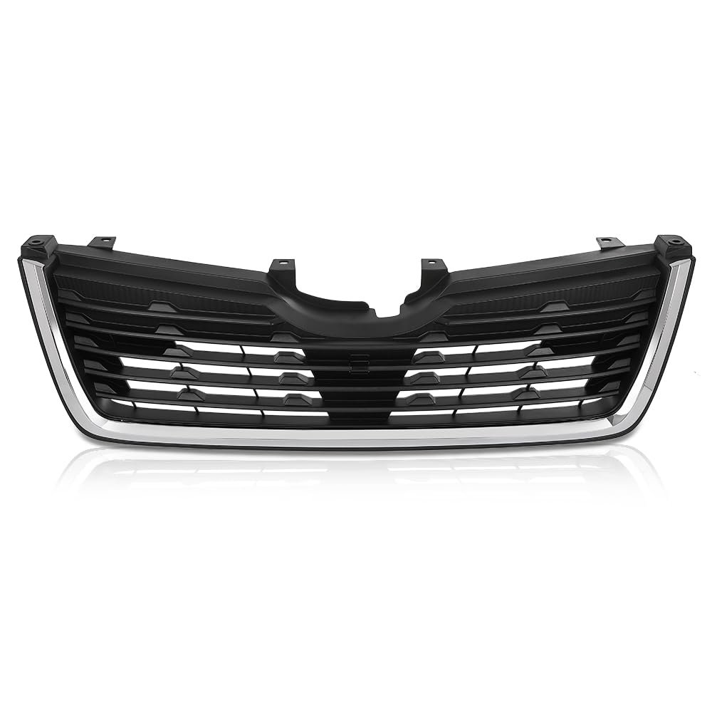 Front Bumper Grille With Chrome Trim For Subaru Forester 2019 2021 Part Number 91121sj110