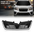 Front Bumper Grille With Chrome Trim For Subaru Forester 2019 2021 Part Number 91121sj110