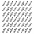 Uxcell 48 Pcs Shelf Bracket Peg 5x16mm Nickel Plated Holder Support Pins For Furniture Shelves