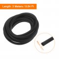 Uxcell Silicone Foam Seal Strip 8mm 0 31 Dia 3 Meters 9 84 Ft Long Sponge Rubber Weather Round Cord Solid For Machinery And
