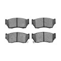 Disc Brake Pads For Nissan Sentra 1991 1992 1993 1994 Semi Metallic Friction Material 1 87 Inner Height 4 28 In Width Front 