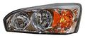 Left Headlight Assembly For 2004 To 2007 Chevrolet Malibu Halogen Amber Polycarbonate Lens Waterproof Front Lamp Model 