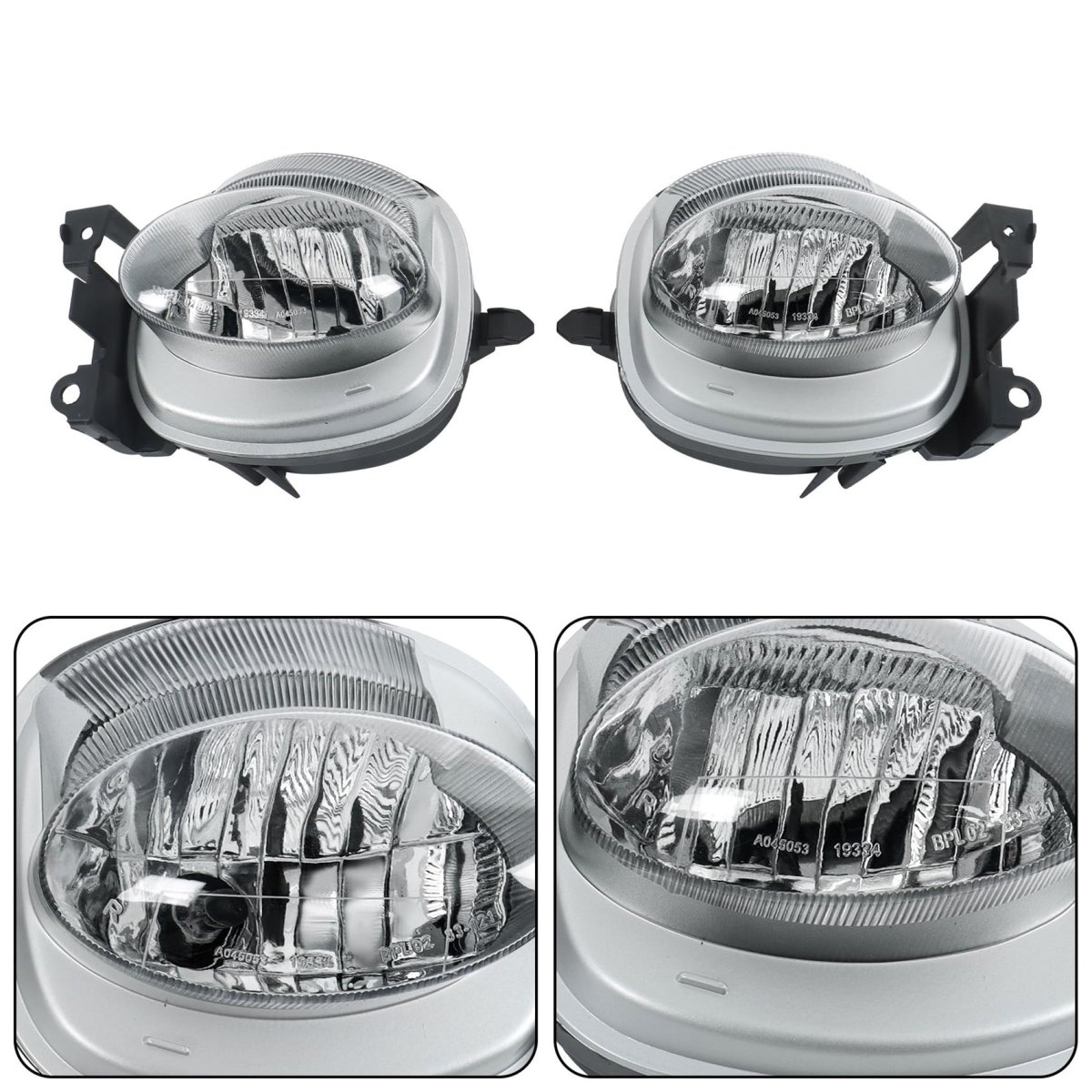Fog Lights Replacement For Es350 2007 2008 2009 Left And Right Side Pair Driving Lamps Lx2592108 Lx2593108