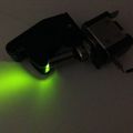 Illuminated Toggle Switch On Off 25 Amp 12vdc Color With Position Cover Led Green Transparent Red