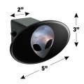 Alien Head In Space Oval Tow Trailer Hitch Cover Plug Insert