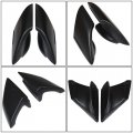 Wflnhb Matte Black Stand Up Big Trunk Spoiler Wing Replacement For 2014-2020 Toyota Corolla