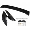 Wflnhb Matte Black Stand Up Big Trunk Spoiler Wing Replacement For 2014-2020 Toyota Corolla