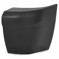 Hecasa Right End Cap Compatible With 10-13 Ford Transit Connect Replacement For Fo1105133 9t1z-17f774-ca Rear Bumper Corner