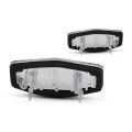 Honda Accord 2008 2017 Rear License Plate Light Lens And Gasket Pair Ho2875100 34103snb003 34106snba01 Abs Plastic Driver 