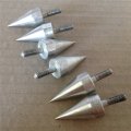 Httmt Motorcycle Spiked Silver Windscreen Bolt Kit 6 Pieces Sport Bike Cruiser