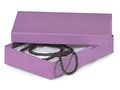 5-1 2x3-1 2x1 Purple Jewelry Boxmatte Kraft W Non-tarnishing Cotton 1 Unit 100 Pack Per 