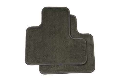 Second Row Carpeted Floor Mats 15076047 In Very Dark Pewter Universal Fit For Passenger Car Inner Vehicle Mat