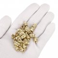 Uxcell Knurled Insert Nuts 50pcs M5x6 5mm Lx7mm Od 3d Printing Brass Threadeds Heat Set Insert Embedment