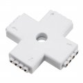 Uxcell 2 X Cross Shape 4p 10mm 5050 Led Light Strip Connector Extension For