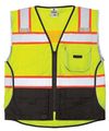 Safety Vest 2xl Lime Male 