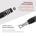 Dual Rear Shock Absorbers With Adjustable Spring Preload 270mm Length 10mm Mounting Hole For Chinese Gy6 Scooter Mopeds Taotao