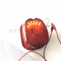 Httmt Bright Led Tail Brake Turn Light Compatible With 99-07 H-d Sportster Softail Dyna Lay Red