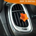 Lifkome 3pcs Crystals Stones Car Vent Clips Gemstone Outlet Clip Ornament For Women Quartz Air