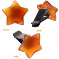 Lifkome 3pcs Crystals Stones Car Vent Clips Gemstone Outlet Clip Ornament For Women Quartz Air