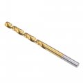 Uxcell High Speed Steel Straight Shank Twist Drill Bit Fully Ground Titanium Coated 5 3mm Diameter 86mm Total Length 45mm 2 Pcs