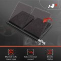 A-premium Hvac Heater Blend Door Repair Kit Compatible With Jeep Grand Cherokee 1999-2004 0l 4 7l Single Zone Climate Control