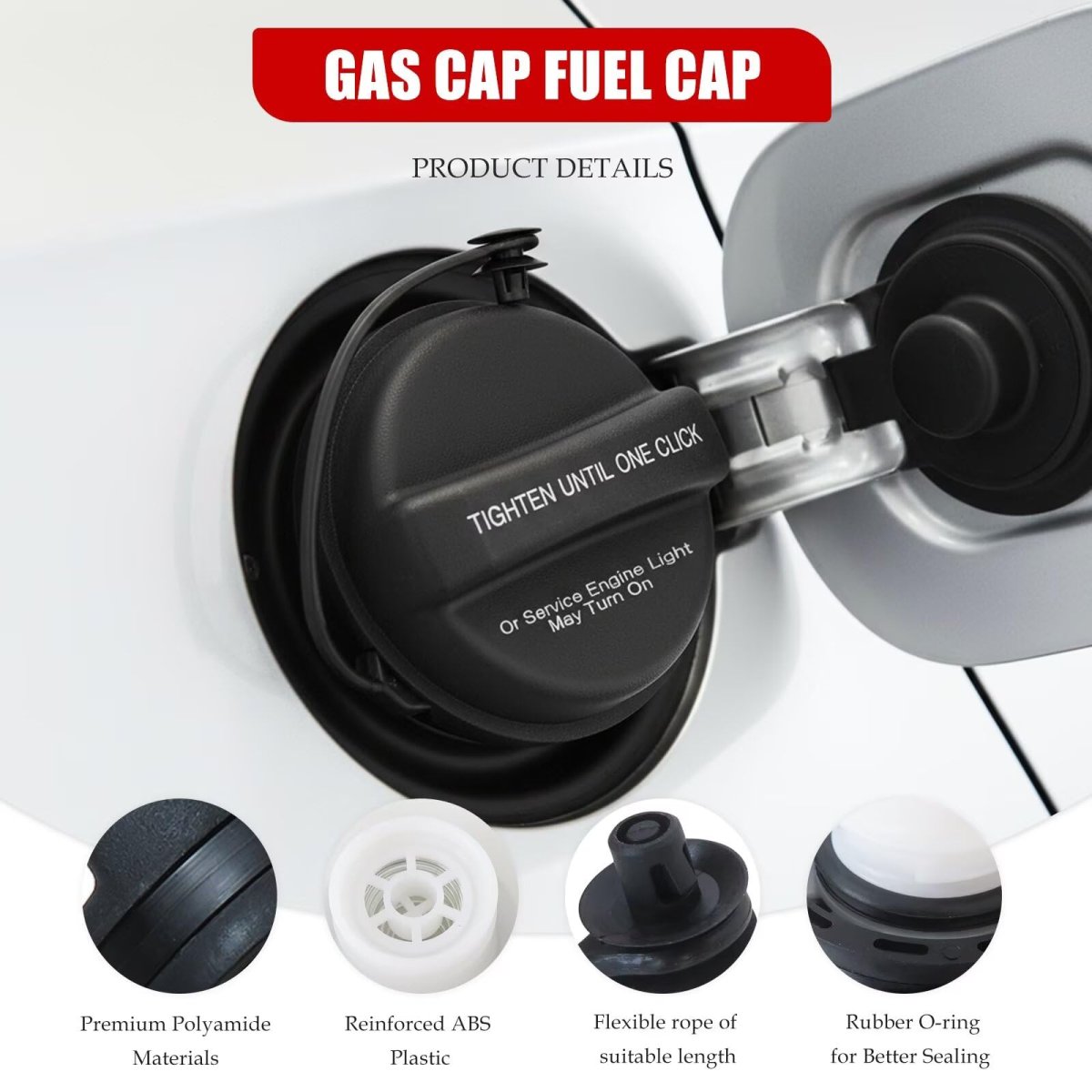 Gt360 Gas Cap Fuel For Chevy Gmc Cadillac Silverado Sierra 1500 2500 3500 4500 Suburban Tahoe Yukon Escalade Esv 2012 2021 Part