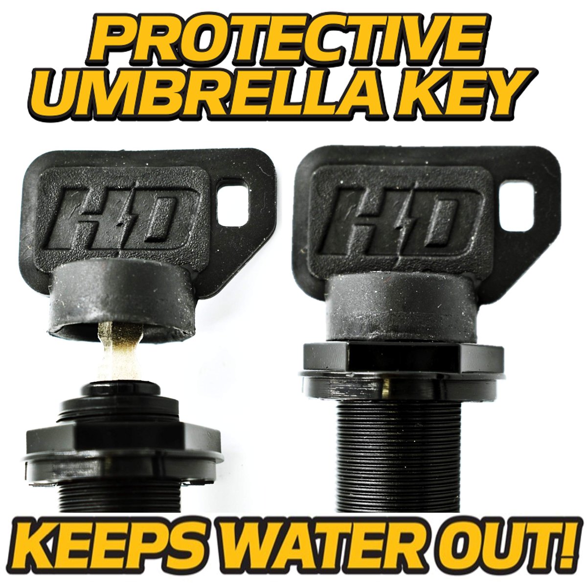 1018263-01 Starter Ignition Switch For Club Car 4 Pin Golf Cart With Protective Umbrella Key Mounting Hardware And Keys