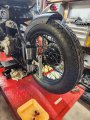 Eaccessories Ea Flat License Plate Relocation Holder Bracket For Bobber Chopper Custom Rear Axle Tag Mount Lightweight Highly