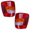Fits 02-04 Jeep Grand Cherokee Left Right Set Tail Lamp Assemblies From 11 01 W Circuit Board 