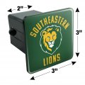 Southeastern Louisiana University Lions Logo Tow Trailer Hitch Cover Plug Insert 2