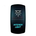 Stv Motorsports Laser Blue Rocker Switch Interior Lights 20a 12v On Off Led 